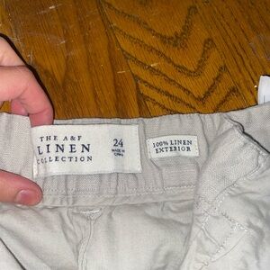 Linen work pants - brand new